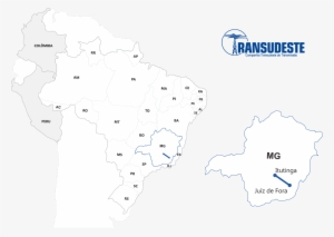 The Map Bellow Illustrates The Actuation Area Of Transudeste - Map #4159432