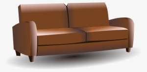 Big Image - Leather Couch Clipart #4159762