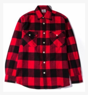 Anti Social Club Flannel Red #4159916
