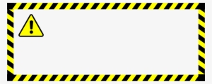 This Free Icons Png Design Of Warning Sticker #4160387