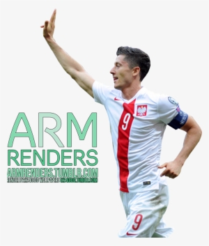 Robert Lewandowski Render By Armrenders Bayern Munchen - Football #4161420