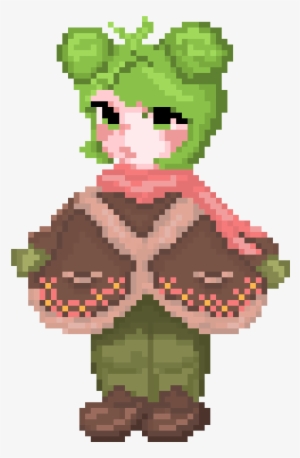 My First Attempt At Pixel Art, I Know Shes Not Symmetrical - Cartoon #4161647