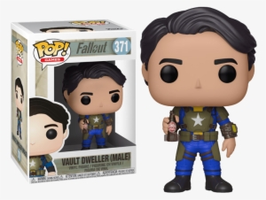 Fallout Figure Vault Dweller Male Pop Vinyl - Funko Pop Fallout Vault Dweller #4161853