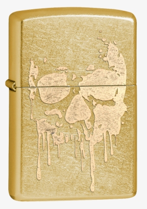 #29401 Grunge Skull - Zippo Gold Dust #4161908