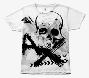 Skull Grunge - Polska T-shirt 9 #4162301