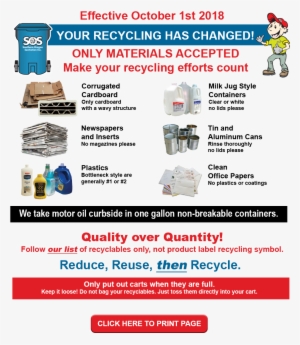 New Recycling Mix Reedsport - Southern Oregon Sanitation #4162337