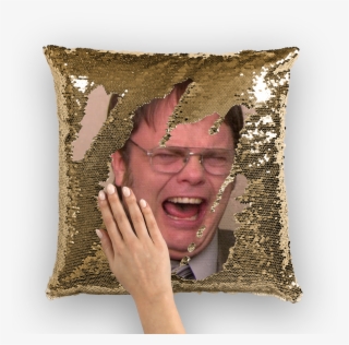 Grunge Skull Collection ﻿sequin Cushion Cover - Cushion #4162370