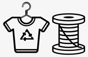 Clothing & Textile Recycling - Textile Waste Clip Art #4162378