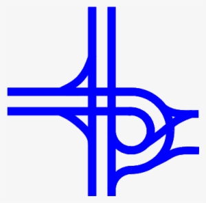 Intercambio En Trompeta Con Salida Añadida Vertical - Autopista Icono #4163000