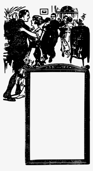 This Free Icons Png Design Of Dancing Couple Frame #4163807