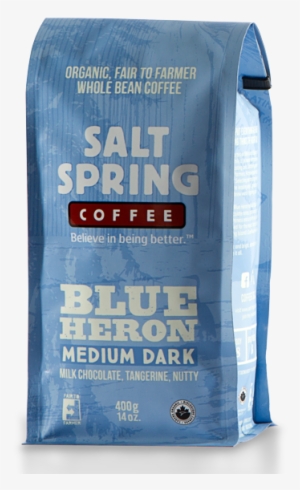 Blue Heron Coffee - Salt Spring Coffee Blue Heron Medium Dark Roast #4164248