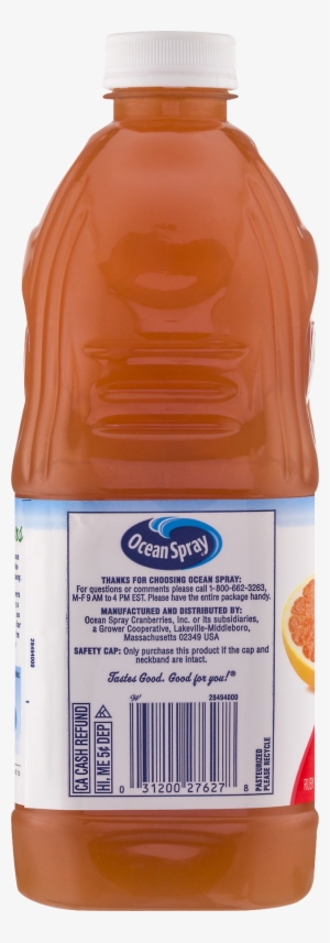 Ocean Spray 100% Juice, Cranberry Concord Grape - 60 #4165244