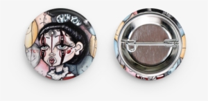 Image Of Payasa Button Pins - Circle #4165425