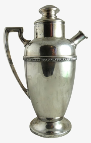 Vintage Silver Plate Cocktail Shaker From Ornaments - Cocktail Shaker #4165548