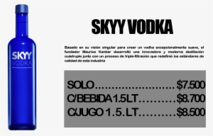 Skyy Vodka Angebote 07l Aktionspreisde - Skyy Vodka Bottle #4165626