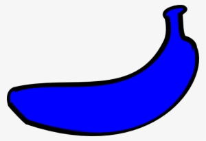 Blue Banana Clipart #4166532
