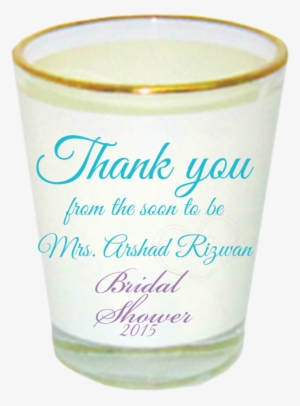 Bridal Shower Shot Glass #4167333