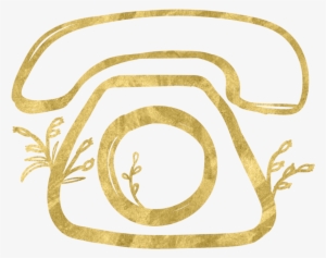 Hand Drawn Social Media Gold - Logo Social Media Rose Gold Png #4167646