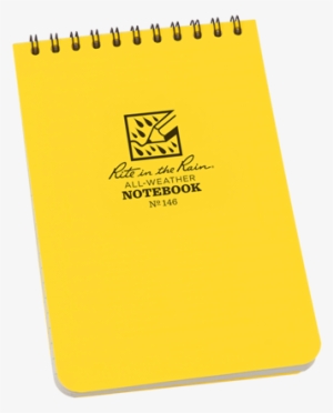 4" X 6" All Weather Top Spiral Notebook #4168028