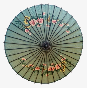 19th Century Japanese Parasol, Antique Hand Printed - Paper Parasol Transparent Png #4168207