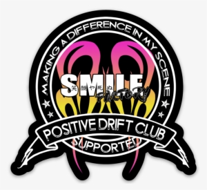 Image Of The Gift Of Drift Support Sticker #4168393
