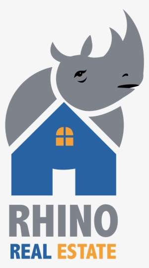 Simple And Modern Logo Featuring A Compouse Of Rhino - Rhino Real Estate #4168550