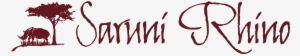 Saruni Rhino Logo 3 - Calligraphy #4168667