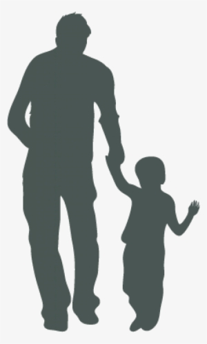 Silhuouette Of An Adult And A Child Holding Hands - Silhouette Man #4168835 Silhuouette Of An Adult And A Child Holding Hands - Silhouette Man #4168835
