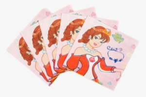 Lovely Girl Japanese Wet Tissue For Children's Birthday - Cartoon #4169135