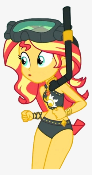 Background Removed, Belly Button, Bikini, Bracelet, - Sunset Shimmer In Swimsuit #4169136