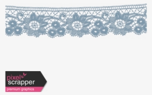 Medium Blue Lace - Digital Scrapbooking #4169221