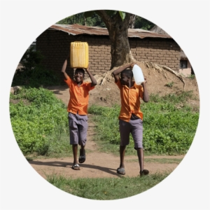 Their Faces And Hands, There Are Smiles And Laughter - Walking #4169299