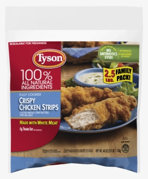 Tyson® Fully Cooked Crispy Chicken Strips, 40 Oz - Tyson Crispy Chicken Strips #4169837
