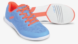 Kr Strikeforce Womens Lace Bowling Shoes Sky/coral - Kr Strikeforce Womens Lace Bowling Shoes #4169930