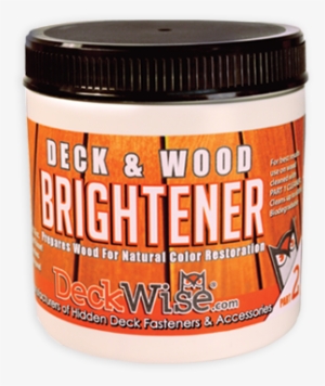 Deckwise Hardwood Deck Brightener And Cleaner - Deckwise 16 Oz. Deck And Wood Brightener Part 2 #4170122