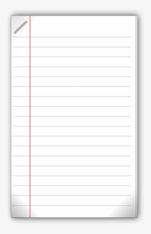 Stapled Papers Png Images - Feuille De Papier Ecole #4170296