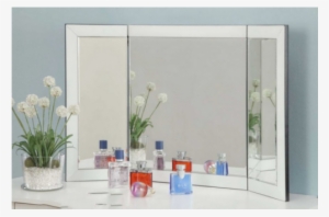 Folding Mirror Dressing Table #4171360