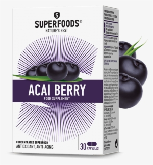 The Beneficial Qualities Of Acai Berry - Superfoods Echinacea X3 30caps #4171362