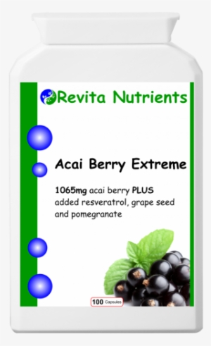 Acai Berry Supreme Sn099b Caps Pot Image Front Png - Specialist Supplements Acai Berry Supreme #4171872