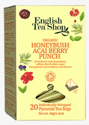 Honeybush Acai Berry Punch - English Tea Shop Chocolate Super Berry Burst 30g #4171914