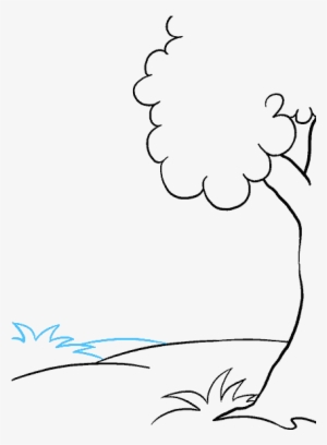 How To Draw Cartoon Forest - Drawing #4172587