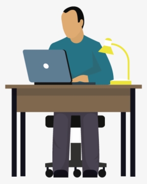 Man-desk - Microsoft Office #4172619