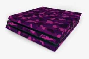 Sony Ps4 Pro Purple Game Camo Skin - Sony Playstation 4 Pro #4172782