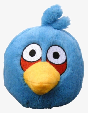 Angry Birds 5 Plush Blue Bird With Sound - Angry Birds Plush Blue #4173581