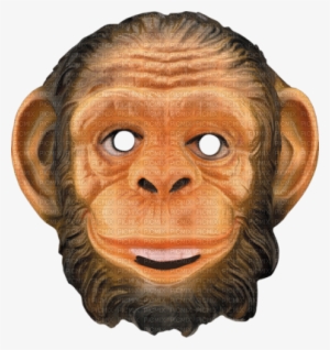 Monkey Mask - Mask Of A Monkey #4173632