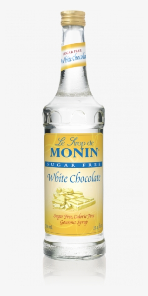 Monin Sugar Free White Chocolate Syrup 750 Ml Glass - Monin Sauce White Chocolate #4173769