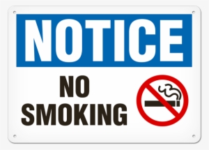 Notice Sign No Smoking, Signs By Incom - Keep This Area Clean Sign #4174336