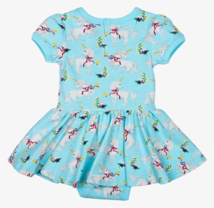 Rock Your Baby Unicorn Skirted Bodysuit - Pattern #4174597