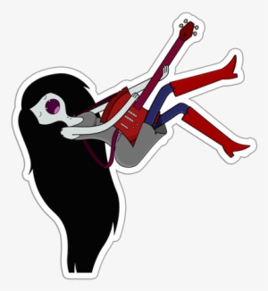 Sraa124 Marceline The Vampire Queen Anime Sticker Bumper - Marceline Sticker #4175169