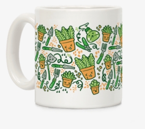 Kawaii Plants And Gardening Tools Coffee Mug - Garden Tool #4175235